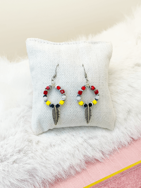 Sky Healer Earrings Gaia's Designs earrings, healing, hematite, hypoallergenic, indigenous