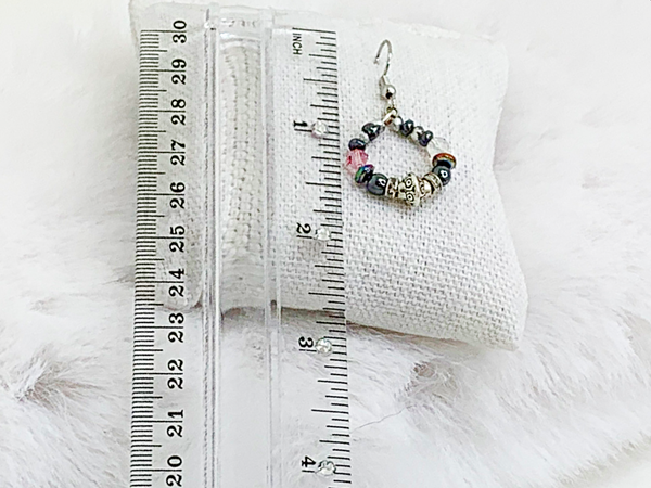 She's all That Earrings Gaia's Designs crystal, glam, healing, hematite, mini