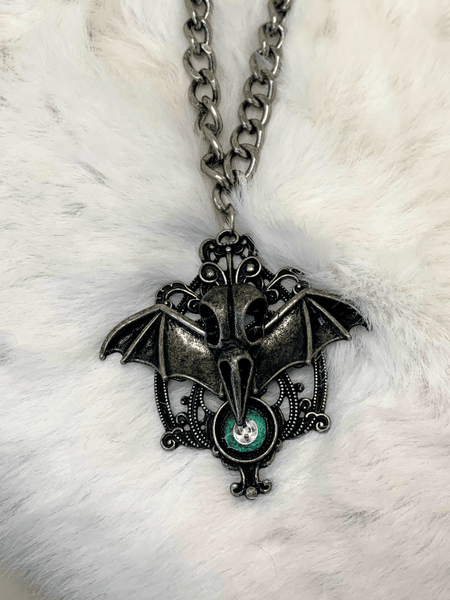 Raven's Wings  Gaia's Designs  Custom, glam, gothic, necklace