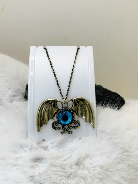 Dragon's Eye Necklaces Gaia's Designs  Custom, gothic, necklace