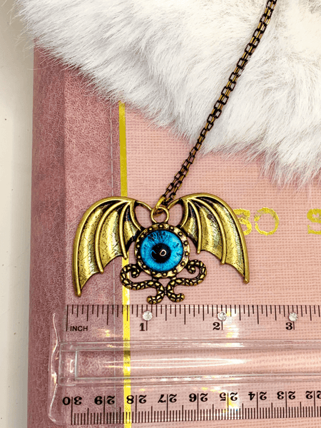 Dragon's Eye Necklaces Gaia's Designs  Custom, gothic, necklace